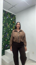 CHAQUETA BOMBER MOKA