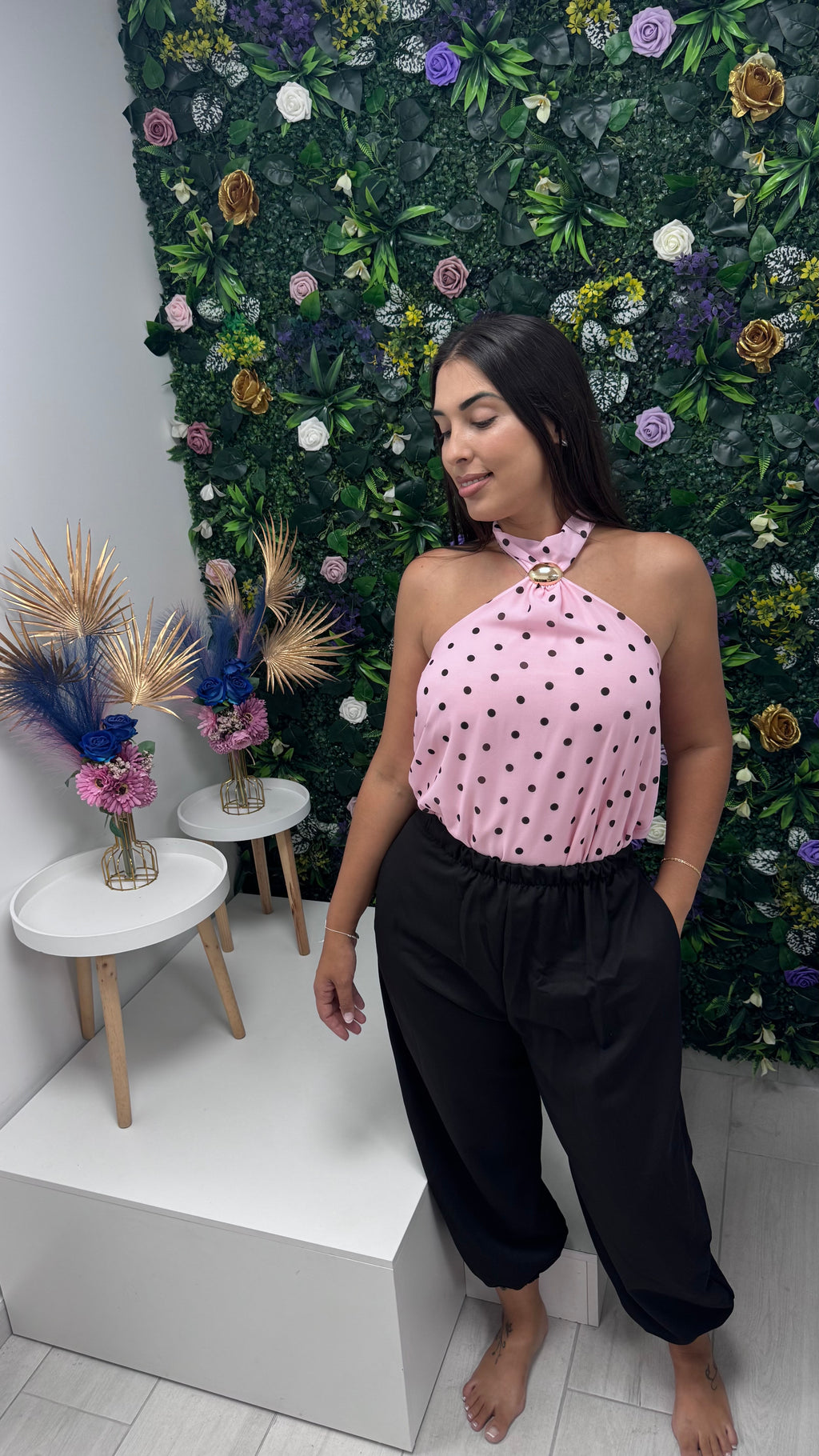 Blusa lunares