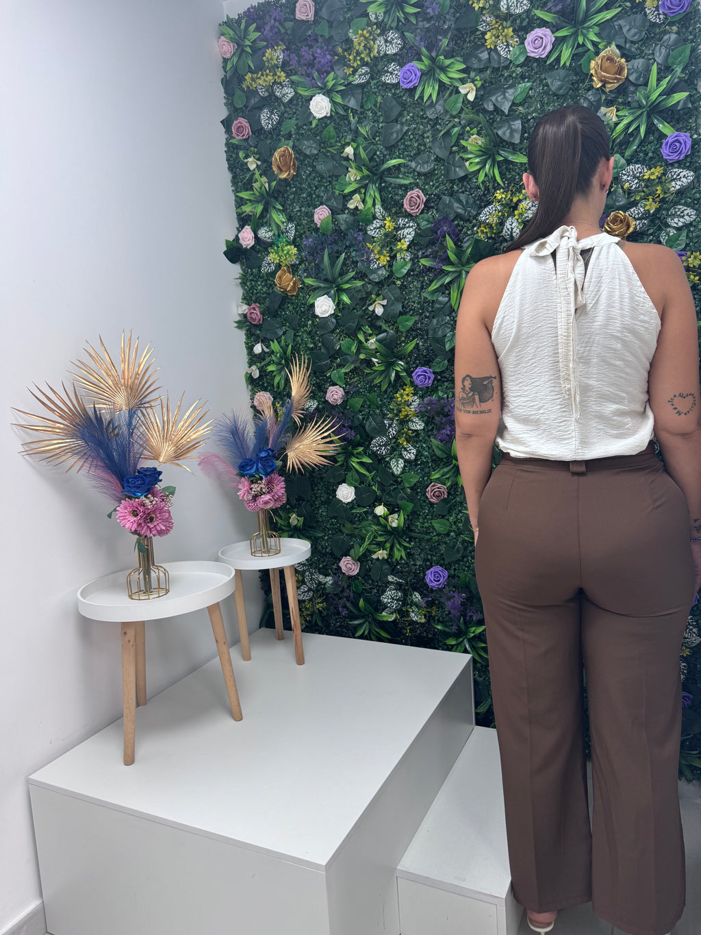 PANTALON CHINO Y BLUSA RIZO