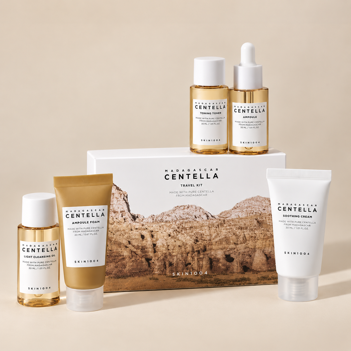 Centella Madagascar Travel Kit