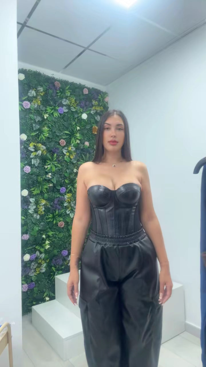 CORSET PIEL DE SERPIENTE